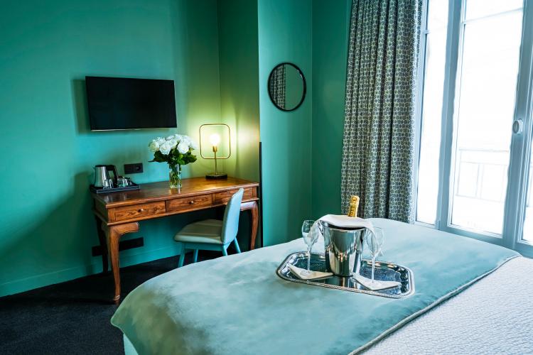 Hôtel Villa Nicolo - Chambre Classique vue Tour Eiffel